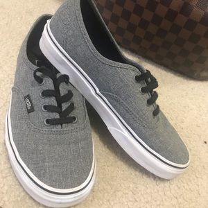 Vans charcoal sneakers  👟🙂